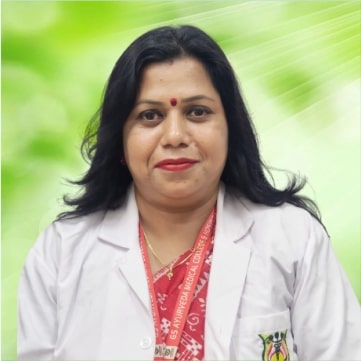 Dr. Jina Pattanaik at GS Ayurveda Medical College